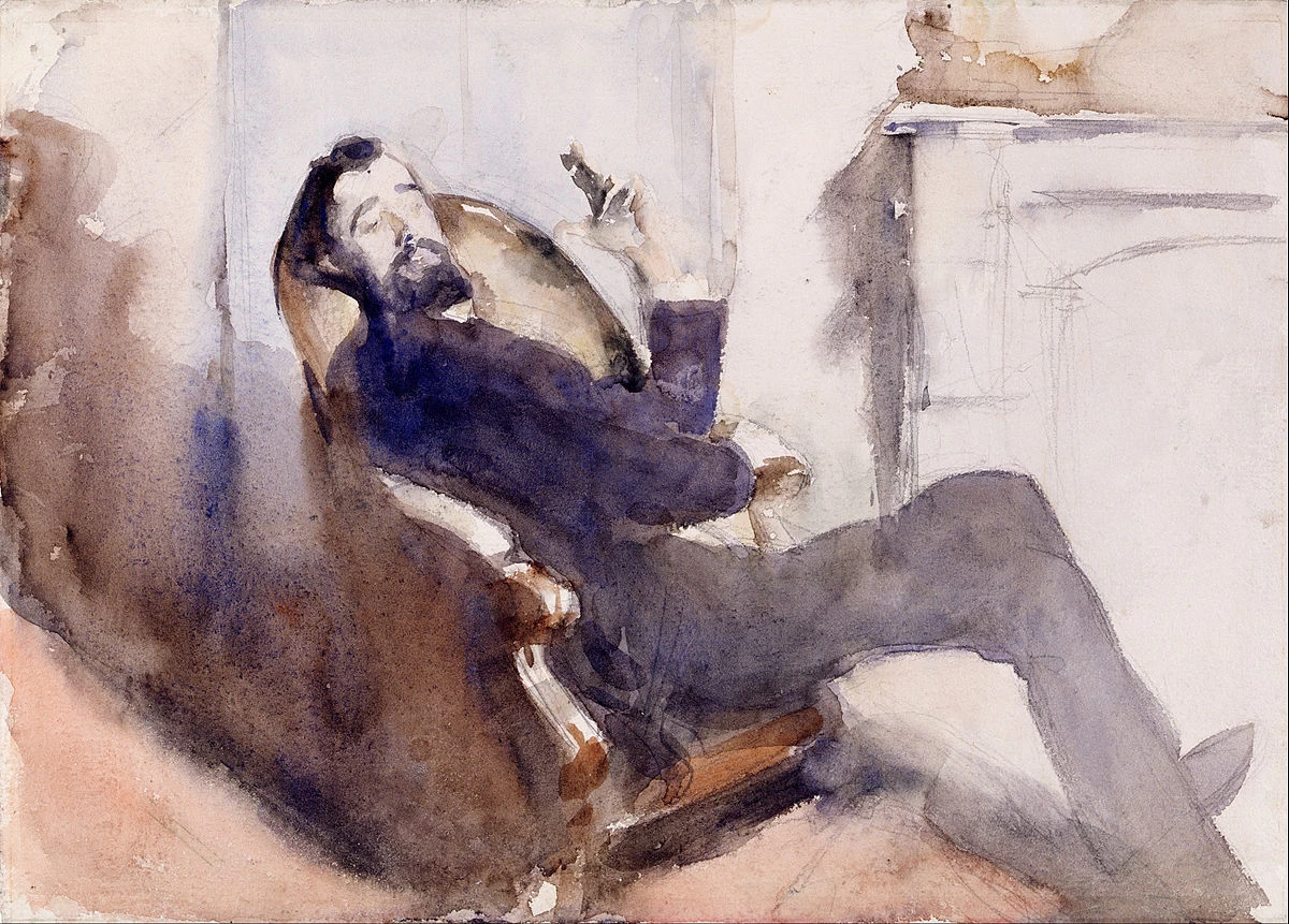 Ritratto dell'artista da Johm Singer Sargent